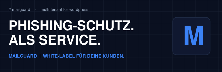 itdatex MailGuard Banner: Phishing-Schutz als Service, White-Label für deine Kunden